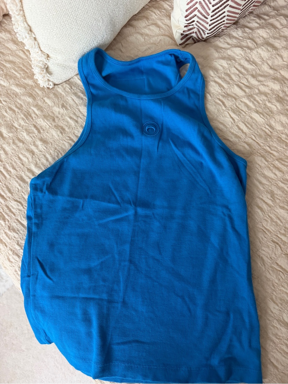 Marine Serre Bright Blue Kids One-Piece Tank